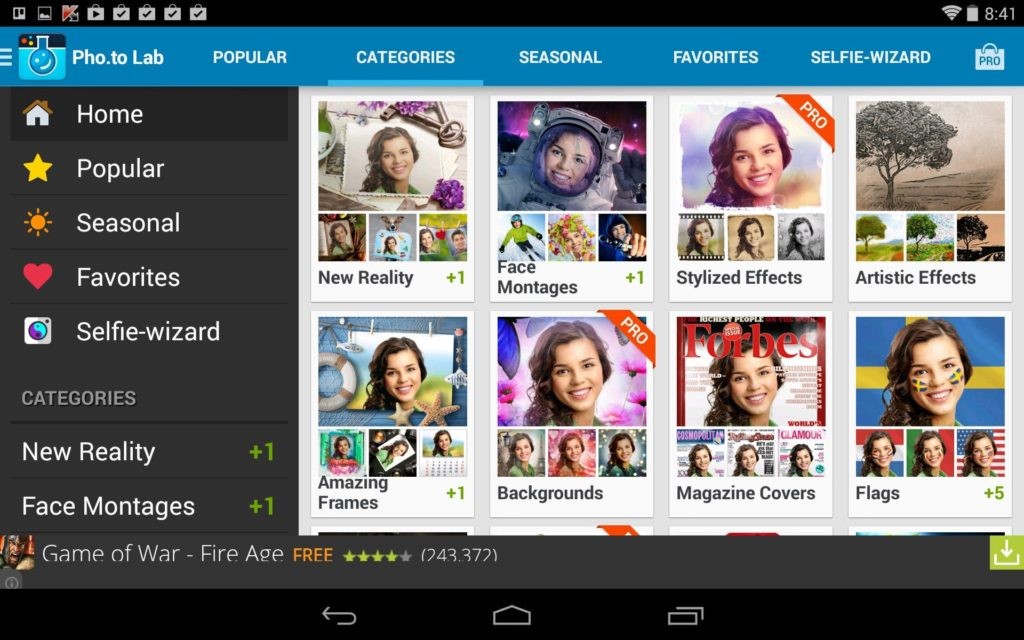 هوش مصنوعی Photo Lab