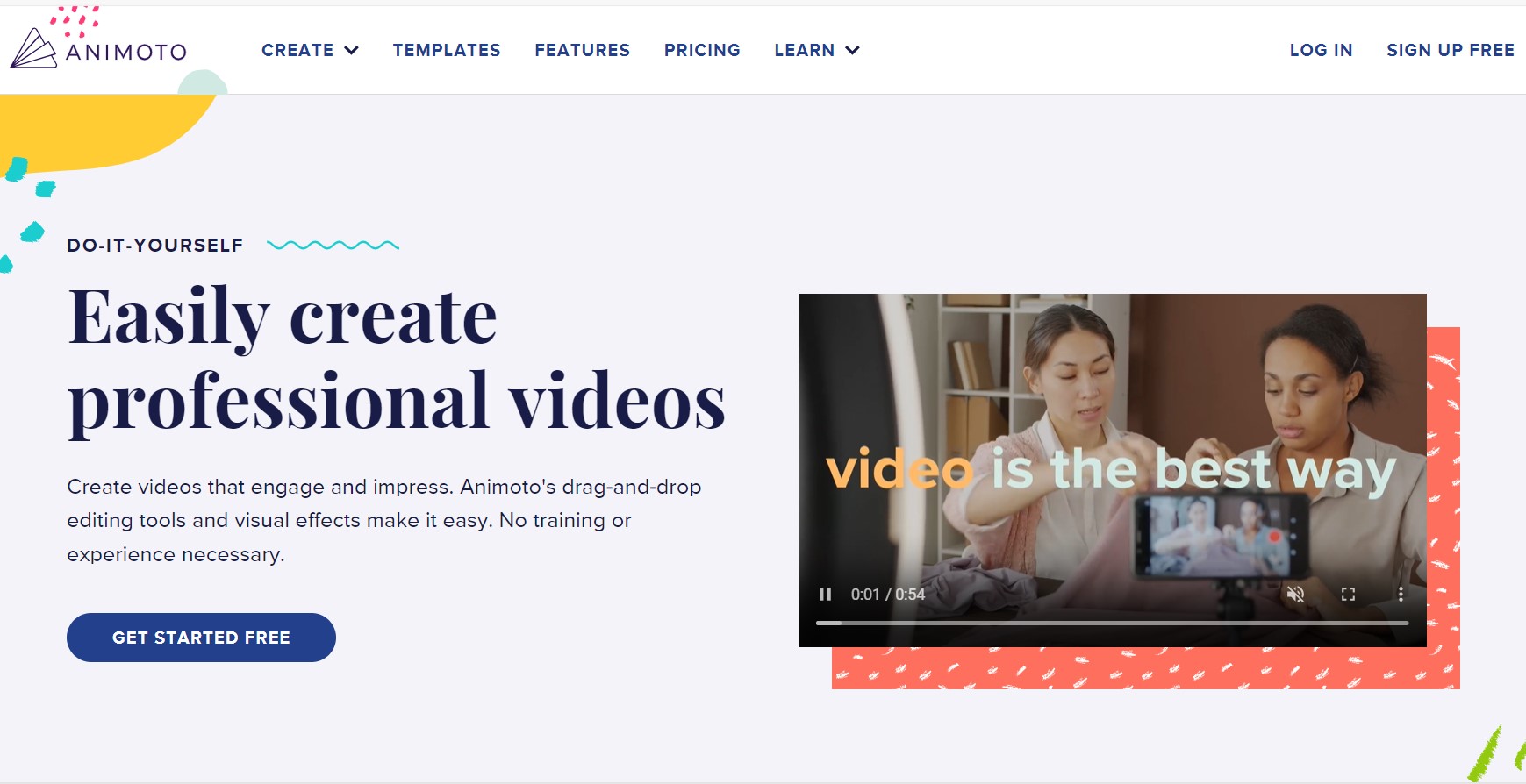 هوش مصنوعی Animoto