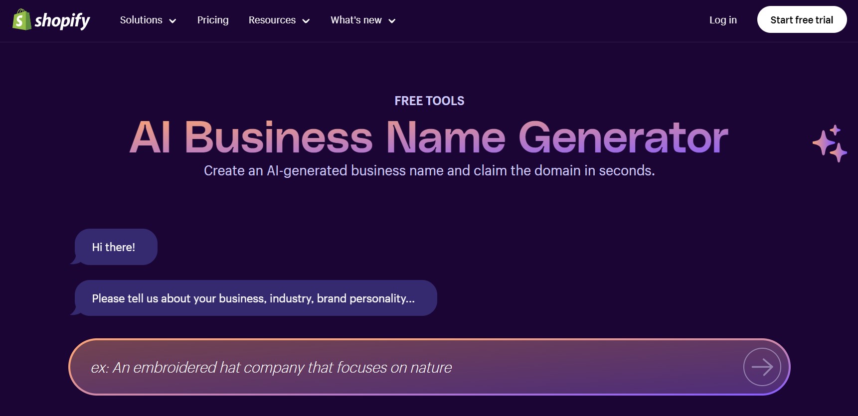 Shopify Business Name Generator