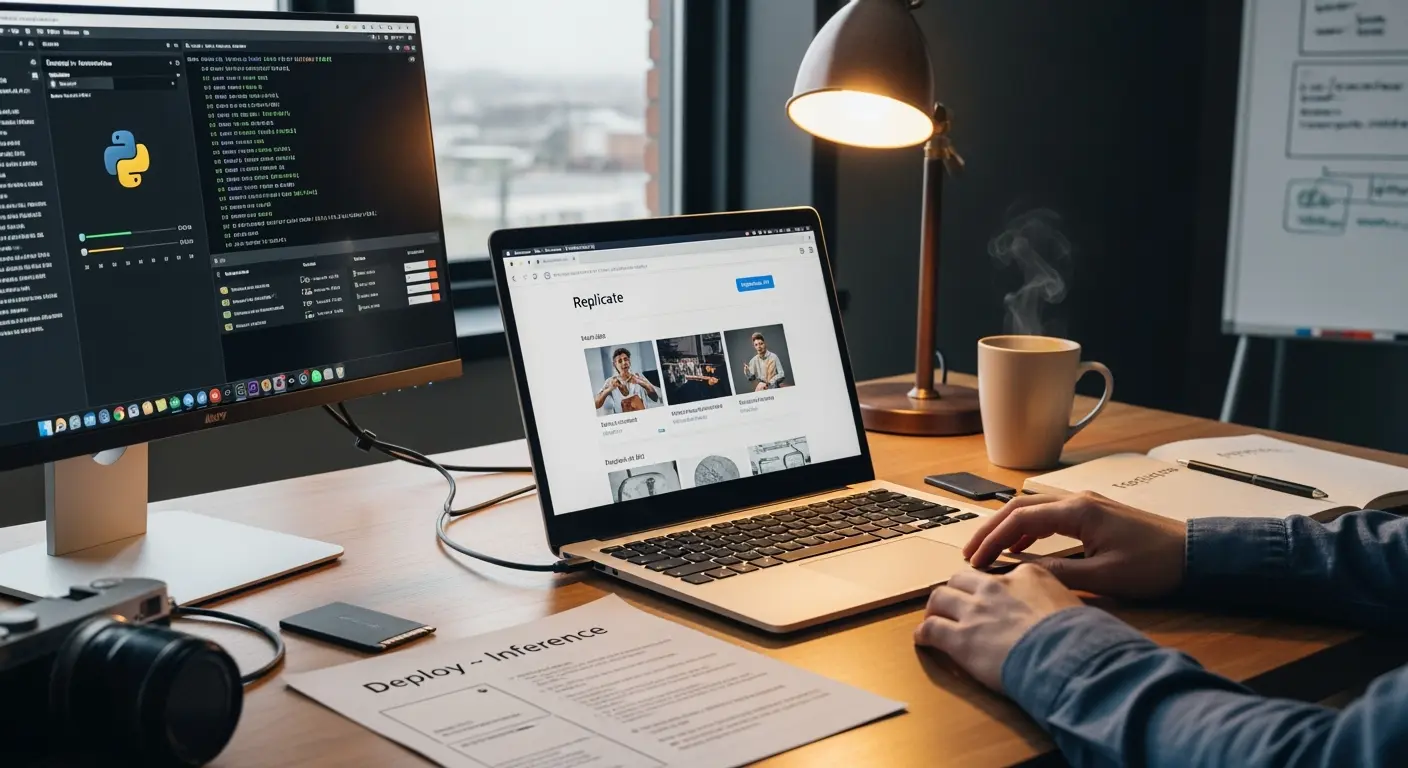 آموزش هوش مصنوعی رپلیکیت replicate