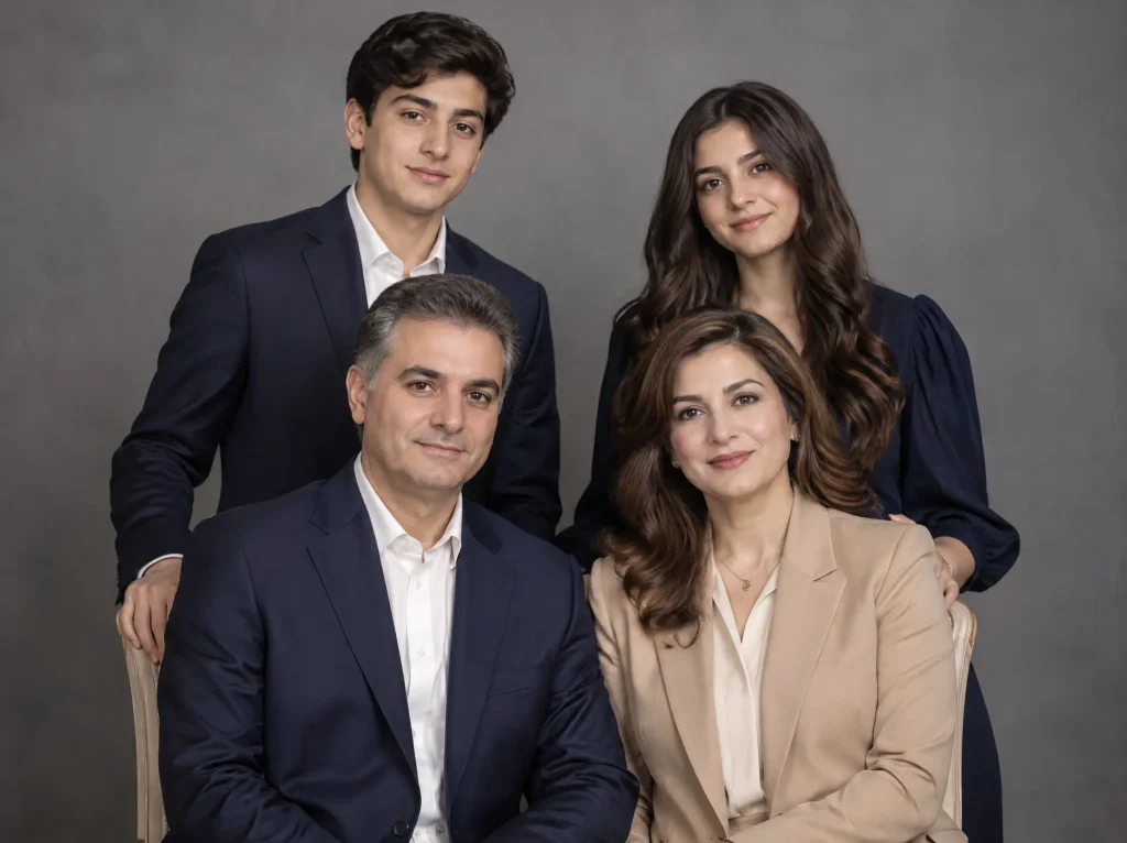 پرتره رسمی برای قابکردن
