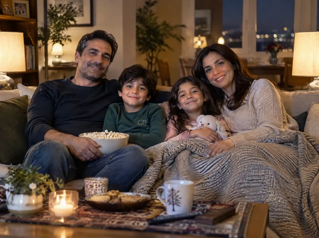 شب گرم و دورهمی خانوادگی